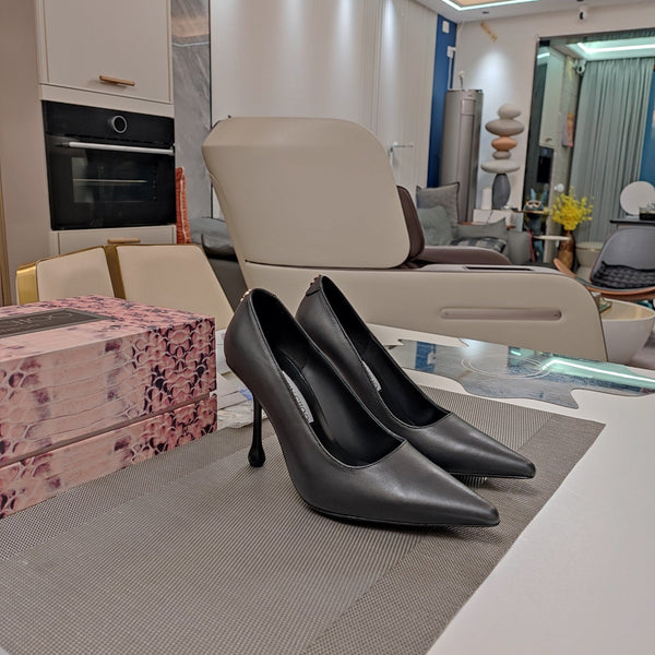 Jimmy 25 Love 100 Pump Nero Pelle di vacchetta 240036