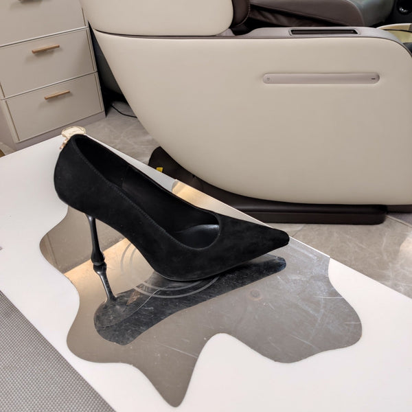 Jimmy 25 Love 100 Pump Black Suede 240040