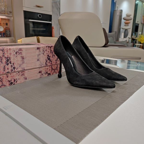 Jimmy 25 Love 100 Pump Black Suede 240040