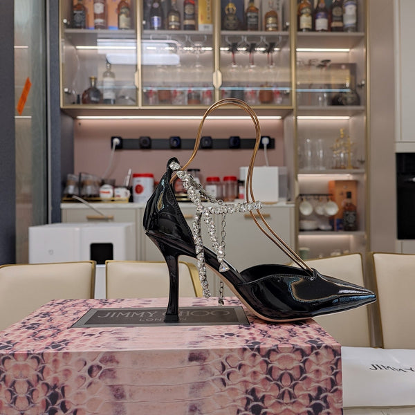 Jimmy 25 Stevie 80 Pumps Black Patent Leather 240028