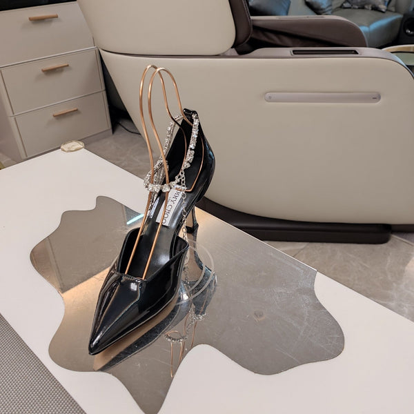 Jimmy 25 Stevie 80 Pumps Black Patent Leather 240028