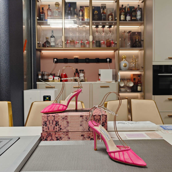 Jimmy 25 Seada 100 Pump Pink Cowhide 240049