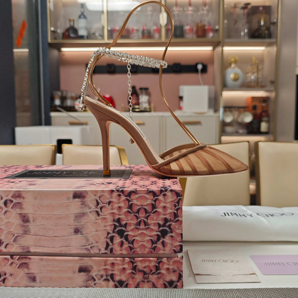 Jimmy 25 Seada 100 Pump Tan Brown Cowhide 240050