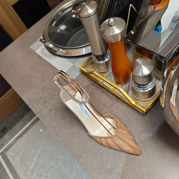 Jimmy 25 Seada 100 Pump Tan Brown Cowhide 240050