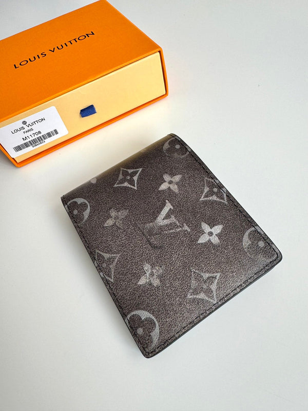 Portafoglio sottile LV Autres Cuirs in pelle monogramma sbiadita 221268