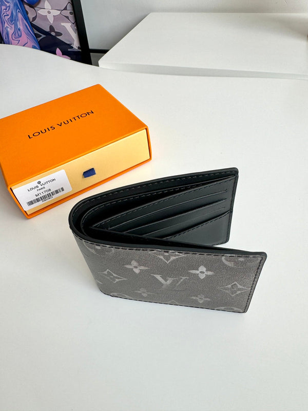 Portafoglio sottile LV Autres Cuirs in pelle monogramma sbiadita 221268