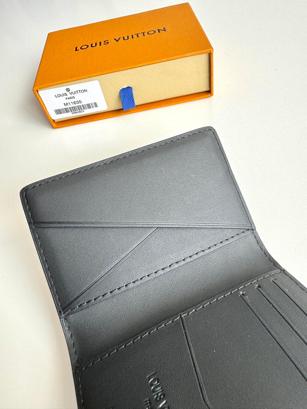 LV Autres Cuirs Pocket Organizer Brown Faded Monogram Leather 221269