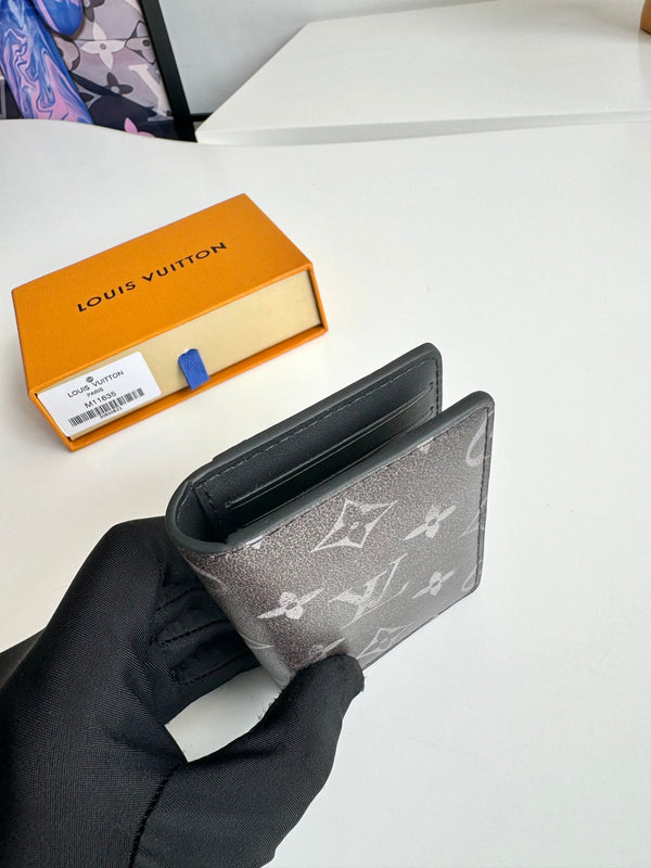 LV Autres Cuirs Pocket Organizer Brown Faded Monogram Leather 221269