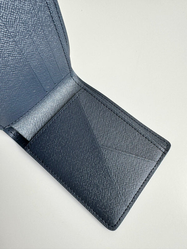 LV Multiple Wallet Ink Blue Monogram Canvas 221271