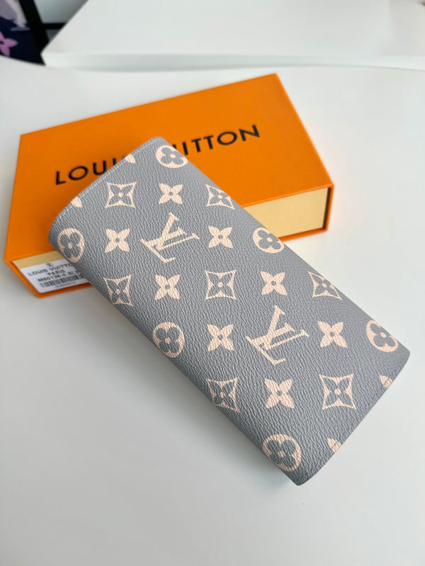 Portafoglio LV Emilie Trianon Grey Monogram Canvas GHW 221283