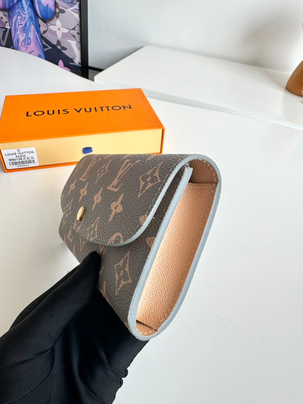 Portafoglio LV Emilie Trianon Grey Monogram Canvas GHW 221283