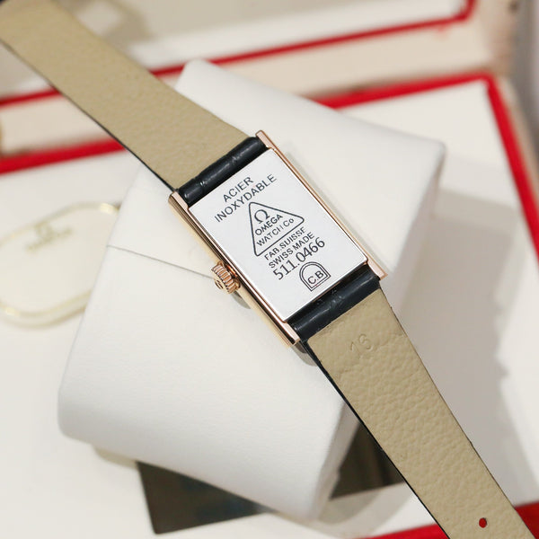 Omega De Ville 26.12mm Silver White Dial