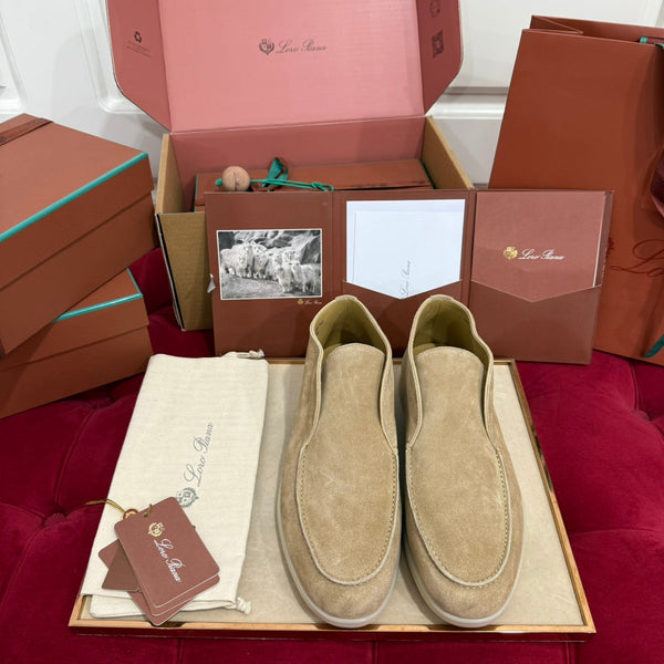 Stivaletto LP Open Walk in pelle scamosciata marrone chiaro 978060