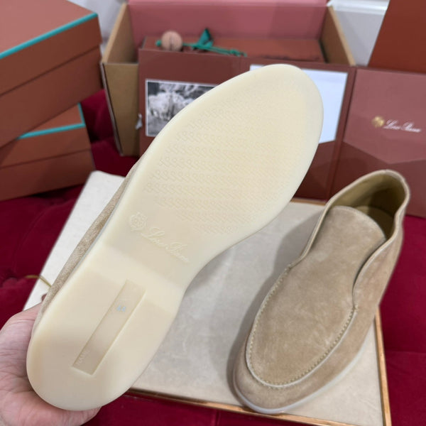 Stivaletto LP Open Walk in pelle scamosciata marrone chiaro 978060