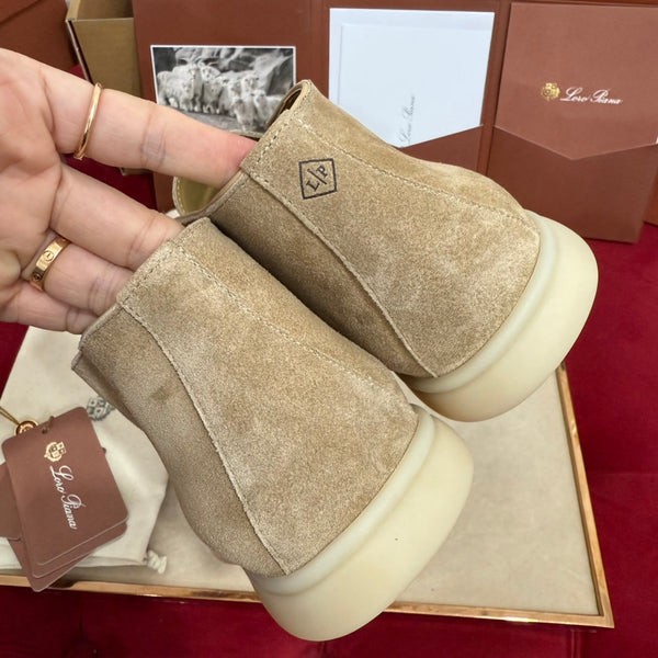 Stivaletto LP Open Walk in pelle scamosciata marrone chiaro 978060