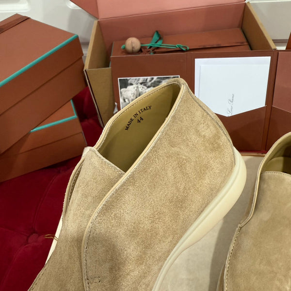 Stivaletto LP Open Walk in pelle scamosciata marrone chiaro 978060