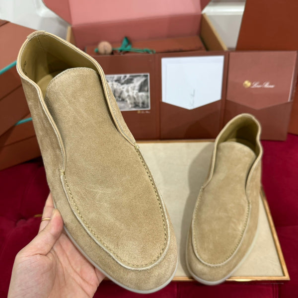 Stivaletto LP Open Walk in pelle scamosciata marrone chiaro 978060