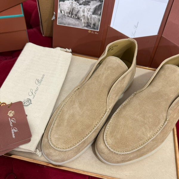 Stivaletto LP Open Walk in pelle scamosciata marrone chiaro 978060