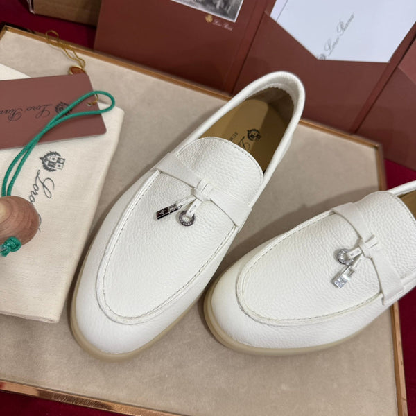 LP 25C Summer Charms Walk Loafer White Calfskin 212599