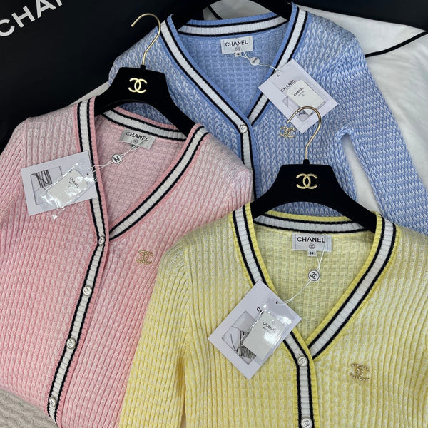 Cardigan en V CC 25 Laine Tencel Nylon