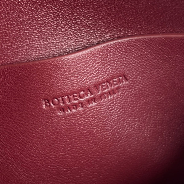 BV Concert Pouch 18.5cm Dark Red Lambskin