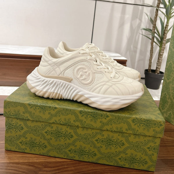 GG RIPPLE SNEAKER cream