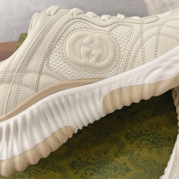 GG RIPPLE SNEAKER cream