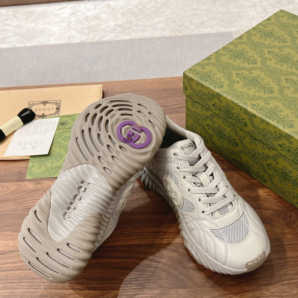 SNEAKER GG RIPPLE GRIGIO NUVOLA