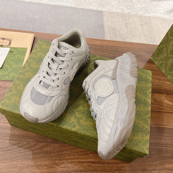 SNEAKER GG RIPPLE GRIGIO NUVOLA