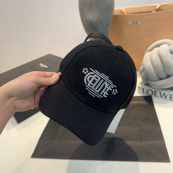 Celin Cap Black Cotton Fabric 210332