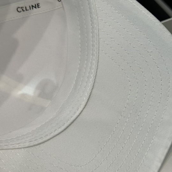 Celin Cap White Cotton Fabric 210405