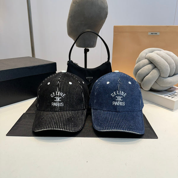 Celin Cap Black Cotton Fabric 210435