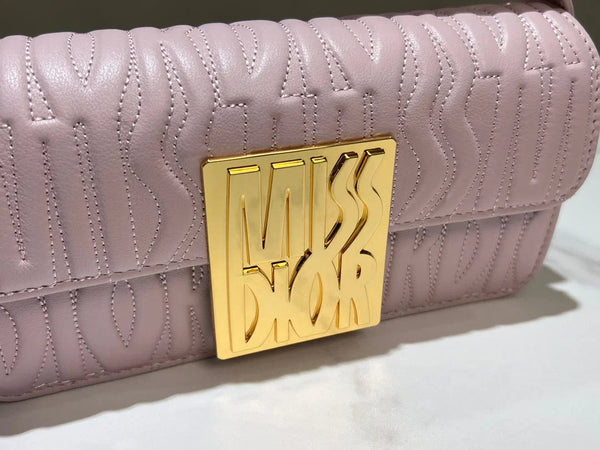 CD 2026 Miss Dior Flap Bag 18cm Calfskin