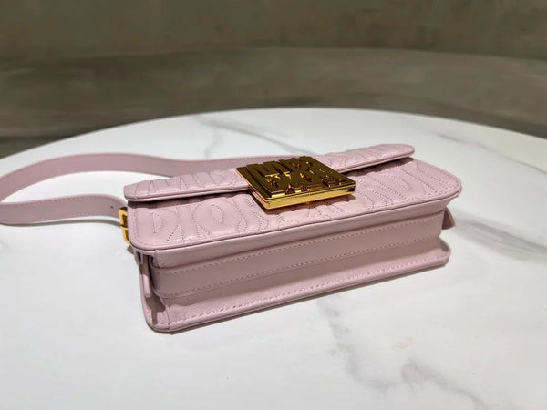 CD 2026 Miss Dior Flap Bag 18cm Calfskin