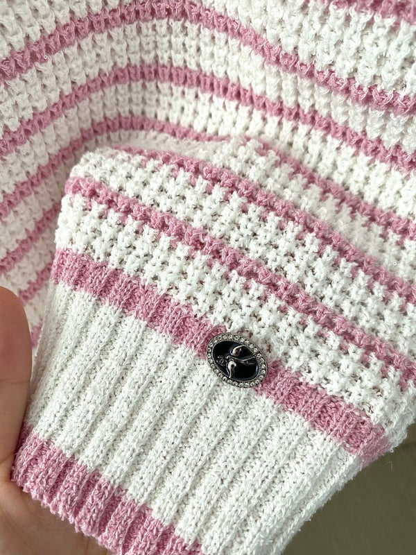 CC 25 T-Short Pink And White Tencel 283602