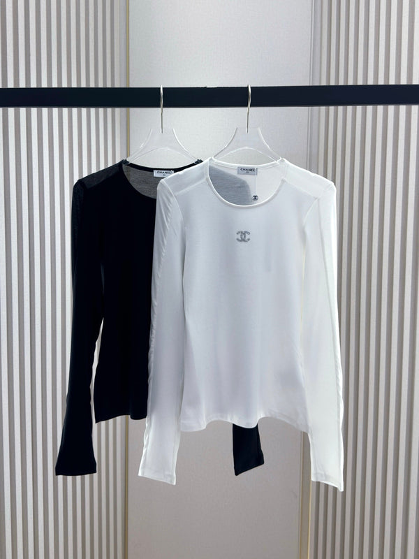 CC 25 Sweater Black And White Cotton 290474