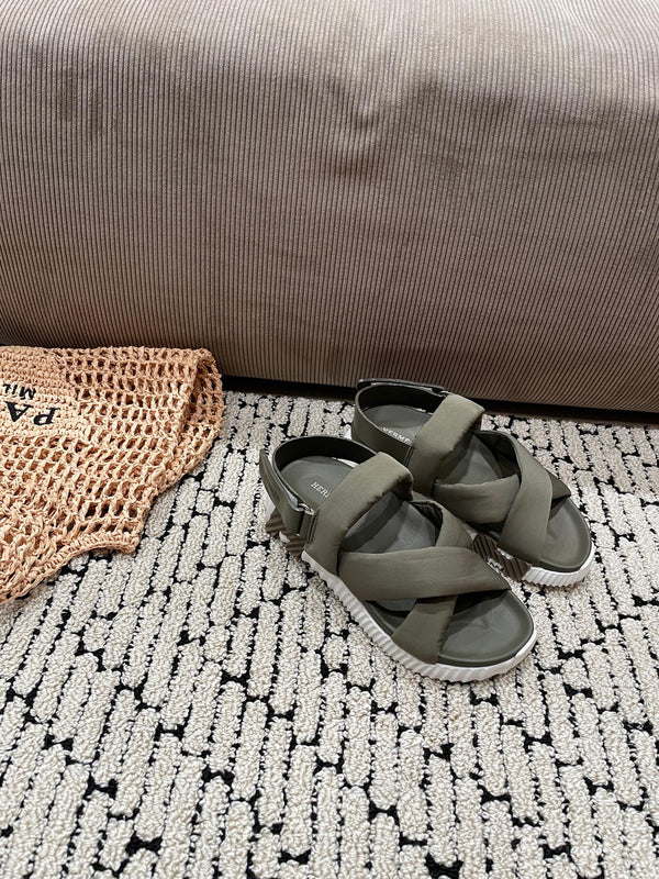 ELECTRIC SANDAL SHADOW CALFSKIN