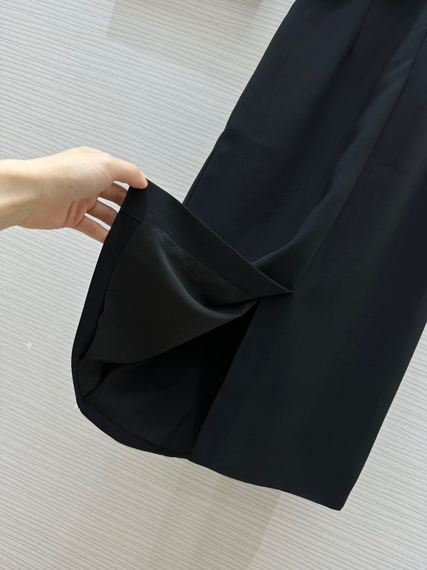 CD 25 Abito Nero Cotone