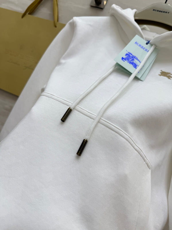 Bur 25 Hoodie White Wool