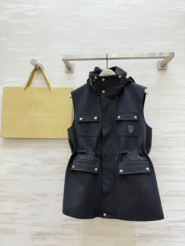 Bur 25 Autumn And Winter Wool Coat Black