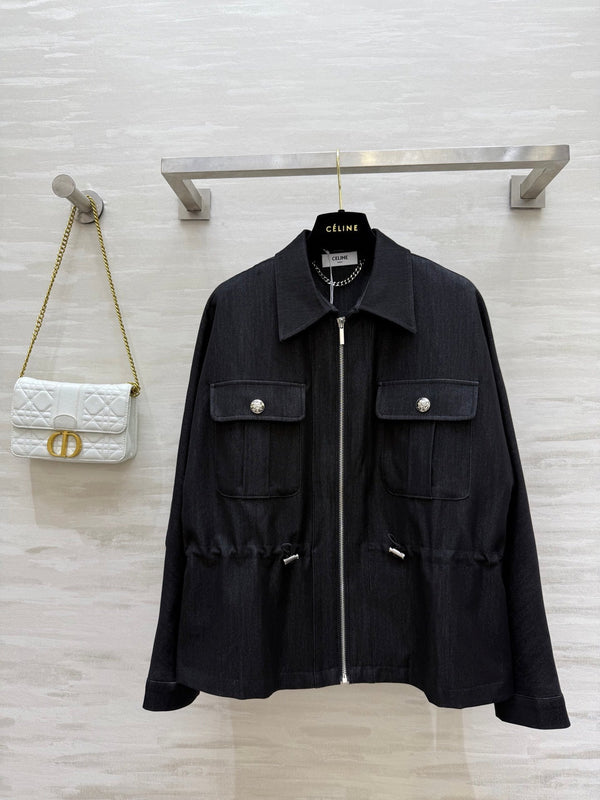 Celine 25 Drawstring Jacket Polyester 298413