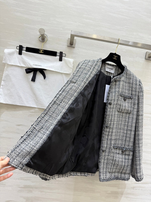 Veste CC 26s Tweed gris 343357
