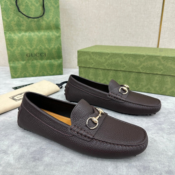 GG Men's Loafer Brown Cowhide 522538