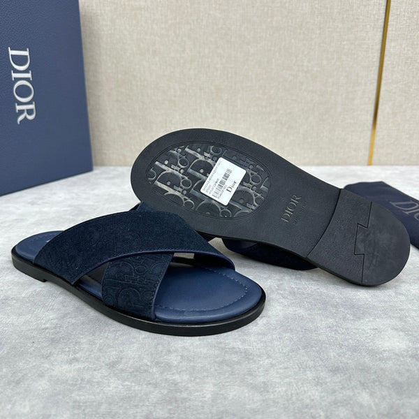 CD ALIAS SANDAL NAVY SUEDE