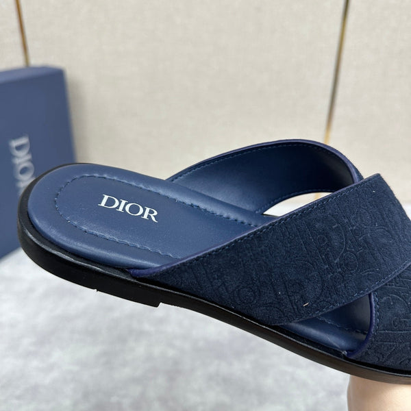 CD ALIAS SANDAL NAVY SUEDE