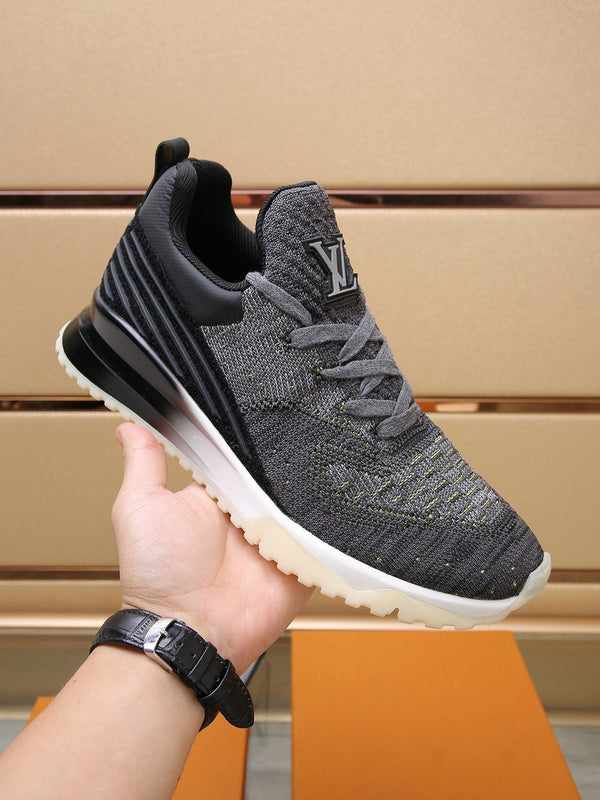 LV V.N.R SNEAKER BLACK AND DARK GREY