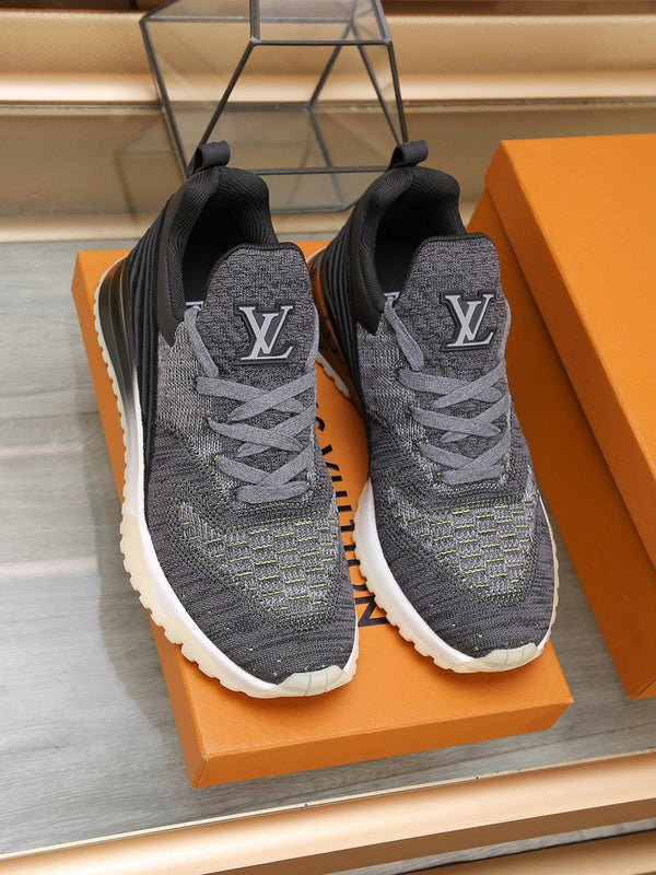 LV V.N.R SNEAKER BLACK AND DARK GREY