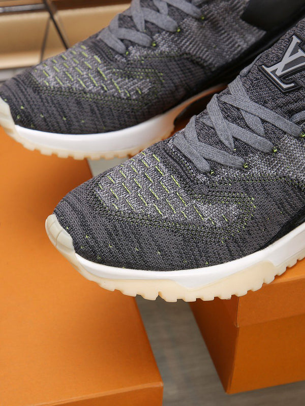 LV V.N.R SNEAKER BLACK AND DARK GREY