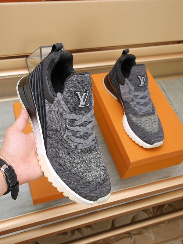 LV V.N.R SNEAKER BLACK AND DARK GREY
