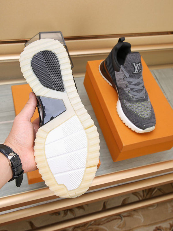 LV V.N.R SNEAKER BLACK AND DARK GREY